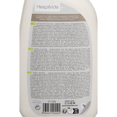 SPRAY NETTOYANT PREPARATEUR POUR MOBILIER EXTERIEUR BOIS 1L