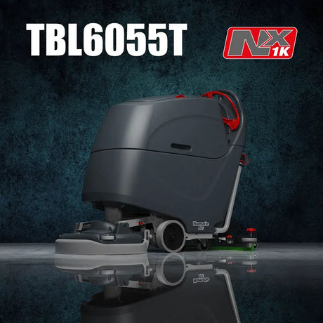 TBL6055/100T GRAPHITE AUTOLAVEUSE AUTOTRACTÉE AVEC 2 BATTERIES – Autolaveuses – HygiRéa