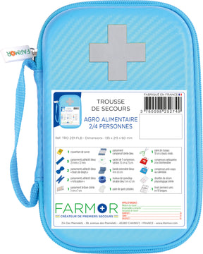 Trousse de secours "Agro Alimentaire" 2/4 personnes – Trousse de Secours – HygiRéa