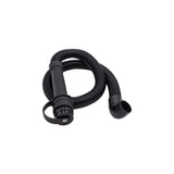 BLACK DRAIN HOSE L.1480MM 90