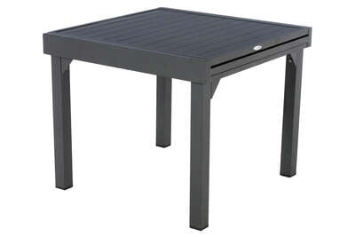 Table Piazza Extensible Plateau Aluminium – Tables Extensibles – HygiRéa