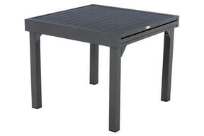 Table Piazza Extensible Plateau Aluminium – Tables Extensibles – HygiRéa