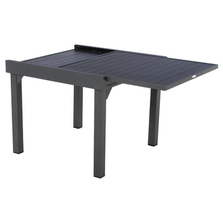 Table Piazza Extensible Plateau Aluminium – Tables Extensibles – HygiRéa