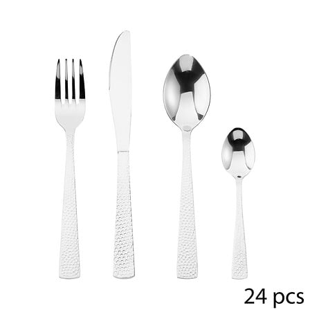Ménagère 24 pièces D'oro inox