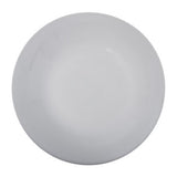 Assiette plate Jeanne diam 25 cm blanc