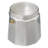 Cafetière à l'italienne 9 tasses silver