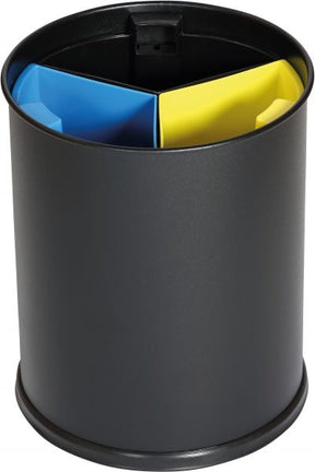 Corbeille 13L tri sélectif – Corbeilles de Tries – HygiRéa