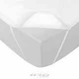ALESE IMPERMEABLE+ELASTIQUES EPONGE TPU ANTI-ACARIENS SHELLY AA BLANC – Protection – HygiRéa