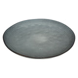 Assiette plate Flower diam 26 cm bleu