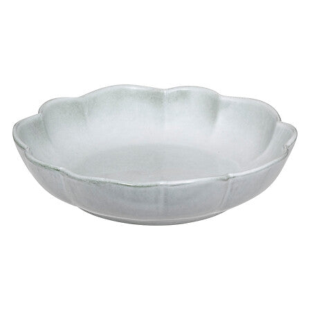 Assiette creuse Aude diam 20 cm grès vert céladon