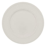Assiette à dessert Perle diam 19 cm porcelaine blanc