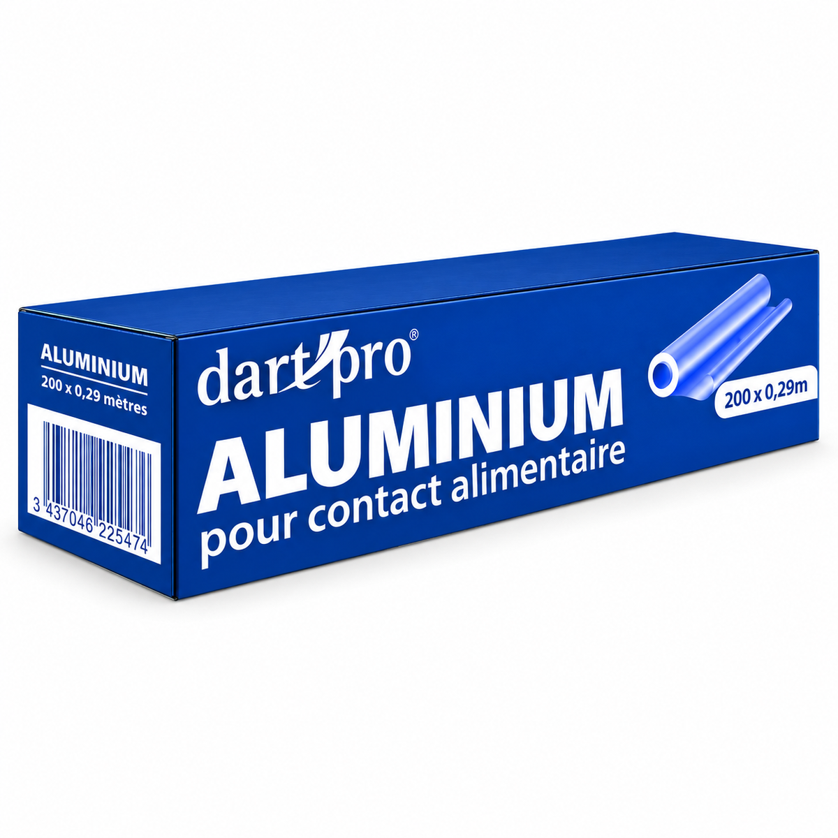 ALUMINIUM MÉNAGER EN CUTTER BOX 200 X 0.29 M