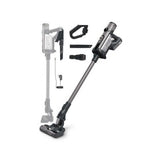 NUMATIC QUICK GRIS V30 6 PODS EU avec 2 BATTERIES – Aspirateur Poussières – HygiRéa