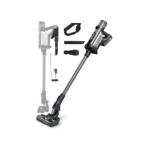 NUMATIC QUICK GRIS V30 6 PODS EU avec 2 BATTERIES – Aspirateur Poussières – HygiRéa
