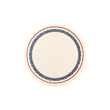 ASSIETTE À PIZZA AMATXI 32CM EN FAIENCE BLANC