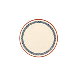 ASSIETTE PLATE AMATXI 25CM EN FAIENCE BLANC