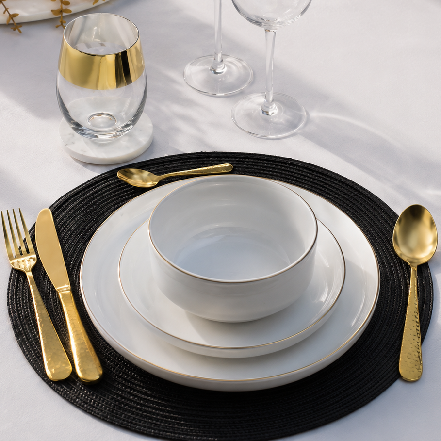GAMME SUBLIMA – ASSIETTES EN PORCELAINE