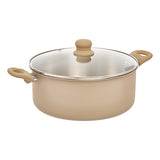Faitout Solstice diam 28 cm inox et aluminium
