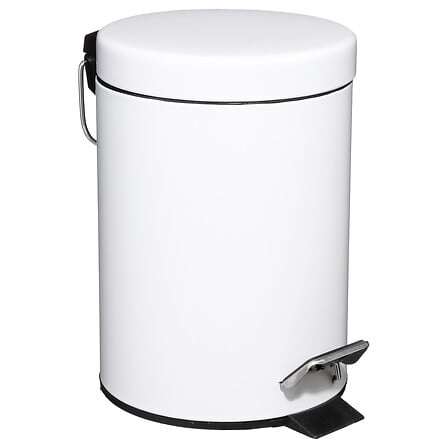 Poubelle à pédale 3L métal