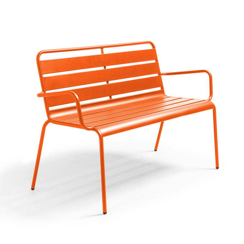 BANC DE JARDIN EN MÉTAL - PALAVIAS
