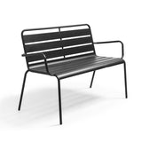 BANC DE JARDIN EN MÉTAL - PALAVIAS