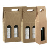 BOÎTES 1/2/3 BOUTEILLES NATUREL KRAFT
