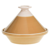 Plat à tajine Sofia diam 27 cm moutarde