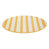 Assiette plate Charlie diam 27 cm jaune