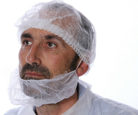 Cache barbe PLP non tissé – Caches-Barbe – HygiRéa