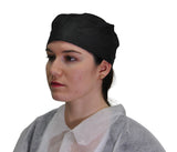 Calot PLP non tissé noir – Calots – HygiRéa