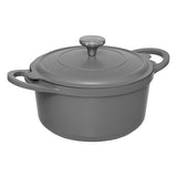 Cocotte avec panier et ustensile 24 cm fonte d'aluminium gris