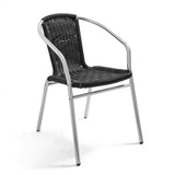 CHAISE EN ALUMINIUL ET RÉSINE - ST GERMAIN