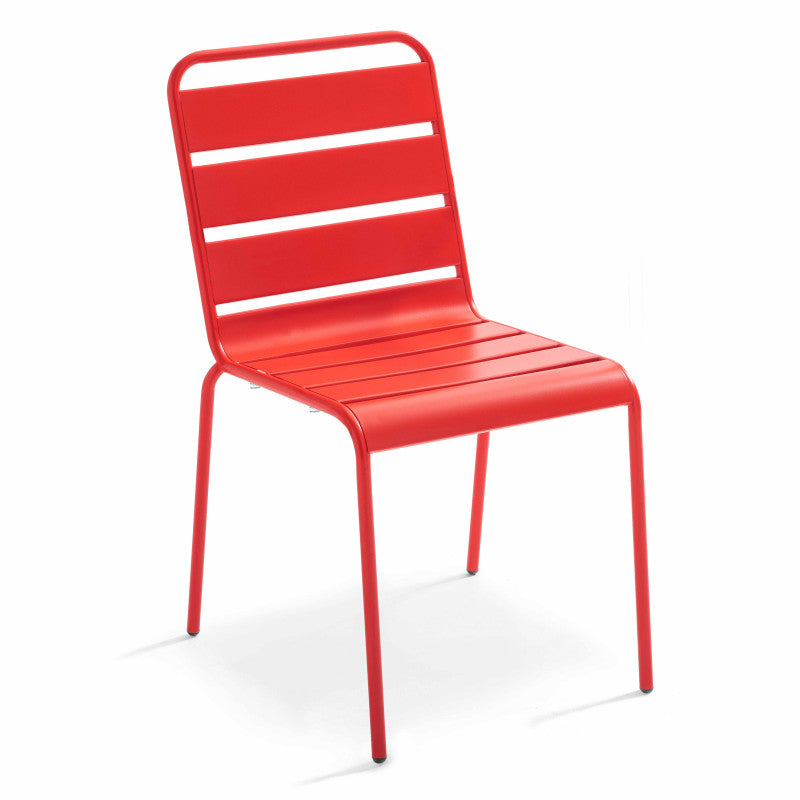CHAISE DE JARDIN MARINA EN MÉTAL