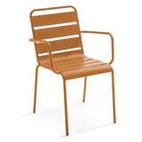 CHAISE DE JARDIN MARINA EN MÉTAL AVEC ACCOUDOIRS