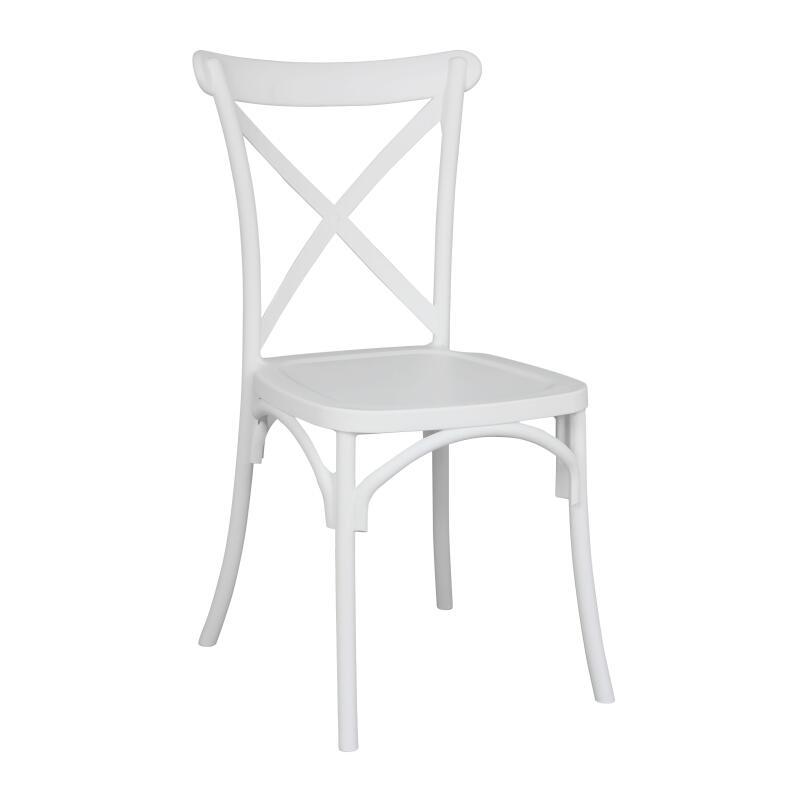 CHAISE EN PLASTIQUE STYLE BISTROT - DOUBLIN