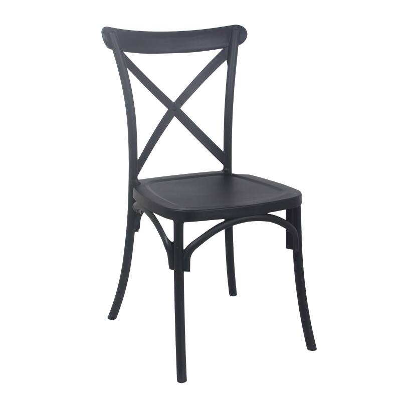 CHAISE EN PLASTIQUE STYLE BISTROT - DOUBLIN