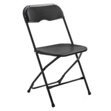 Chaise pliante blanche de réception en PEHD – Chaise de Reception – HygiRéa