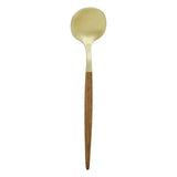 Ménagère 24 pièces Ida inox et manches bois