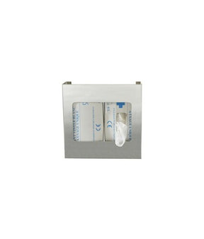 Distributeur INOX pour 2 boites de gants – Distributeur de Gants – HygiRéa