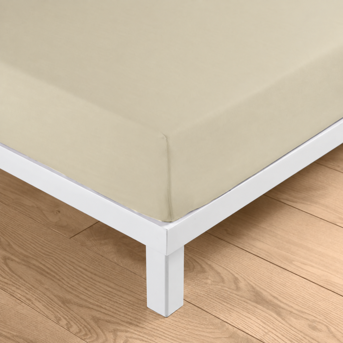 DRAP HOUSSE 160 x 200 CM COTON/POLYESTER