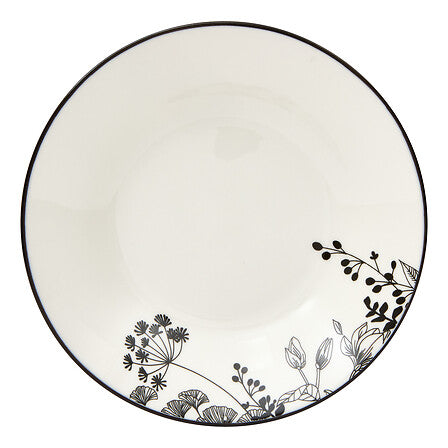 Assiette creuse White Floral diam 20 cm