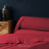 TAIE DE TRAVERSIN 85 x 185 CM UNI 57 FILS LINA