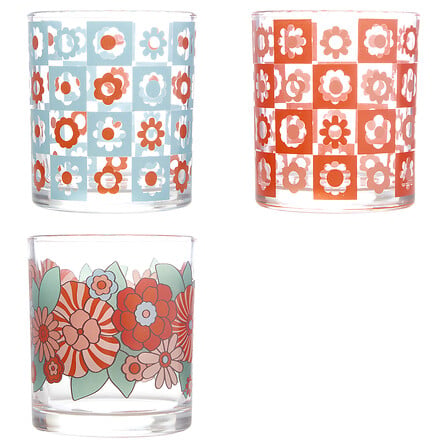 Gobelet bas Chachapop 30 cl verre assorti