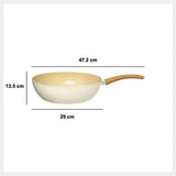 Sauteuse Harmony 28 cm aluminium forgé