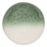 Assiette plate Mala diam 27 cm grès vert