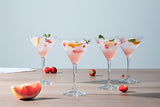 Lot de 4 verres à cocktail 30 cl