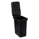 Poubelle ouverture couvercle 12 l plastique – Collecteur à Couvercle – HygiRéa