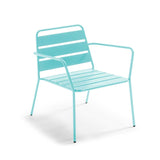 FAUTEUIL DE JARDIN BAS EN MÉTAL - PALAVIAS