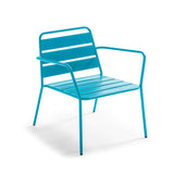 FAUTEUIL DE JARDIN BAS EN MÉTAL - PALAVIAS