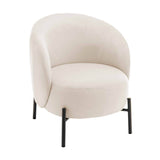 FAUTEUIL RELAX EN TISSU ET MÉTAL - JUYDE
